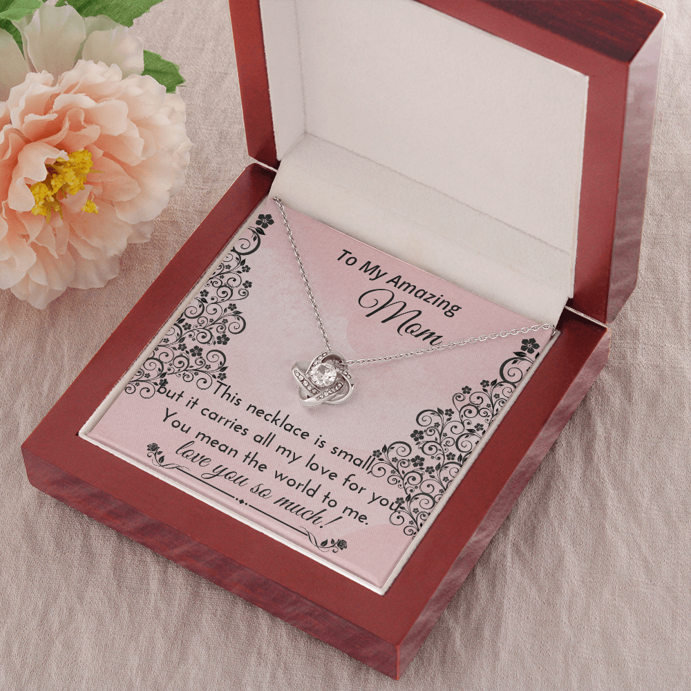 Mother's Day Jewelry Gift for Mom – Elegant Necklace with Emotional Message