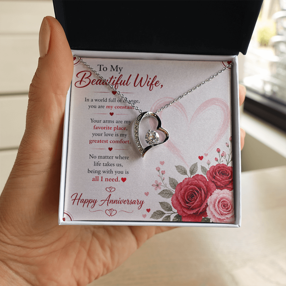 Romantic Jewelry Gift for Wife Anniversary Necklace