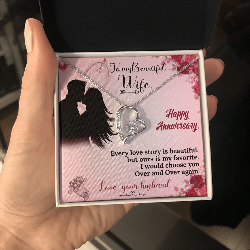 To My Wife Necklace – A romantic surprise that creates unforgettable memories