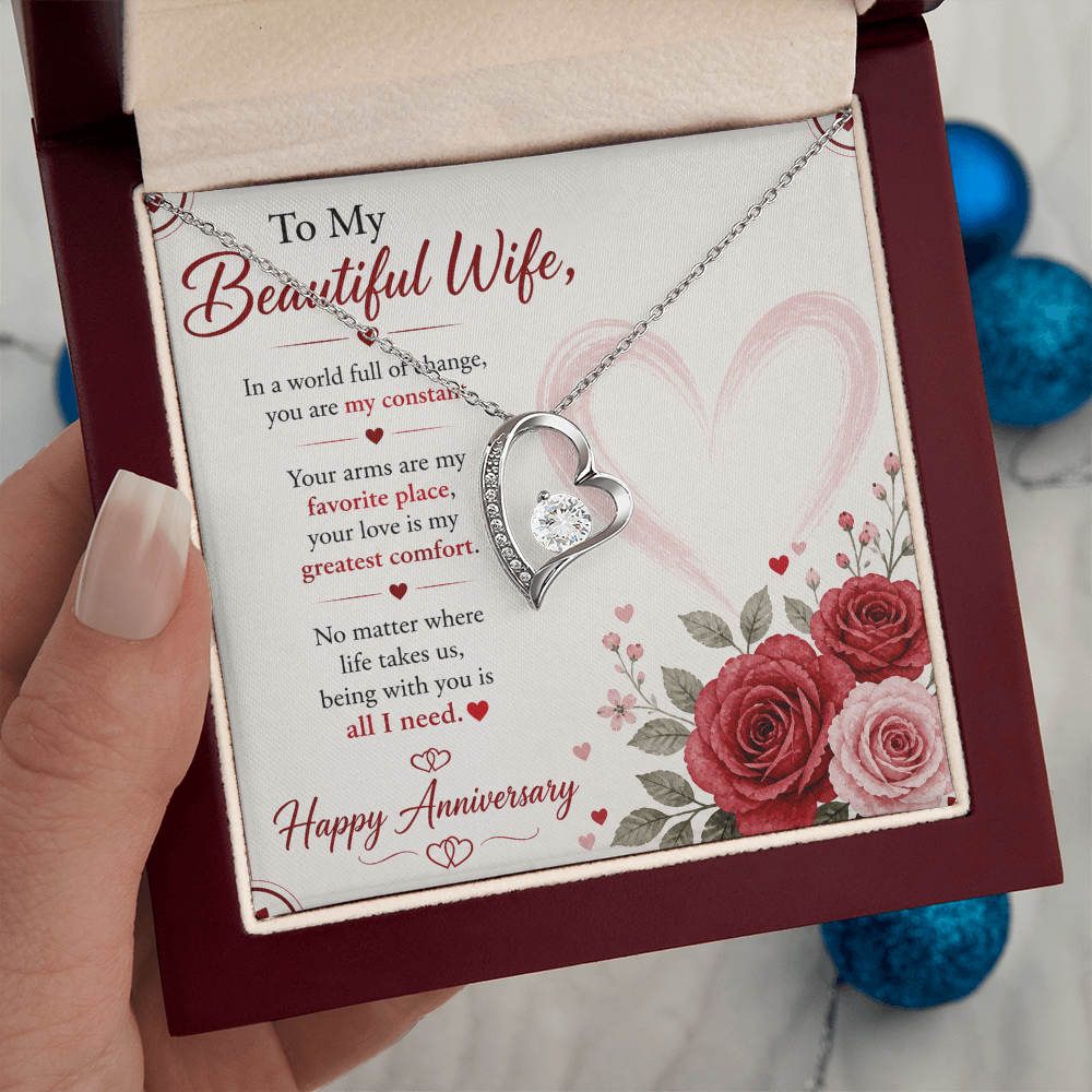 Romantic Jewelry Gift for Wife Anniversary Necklace