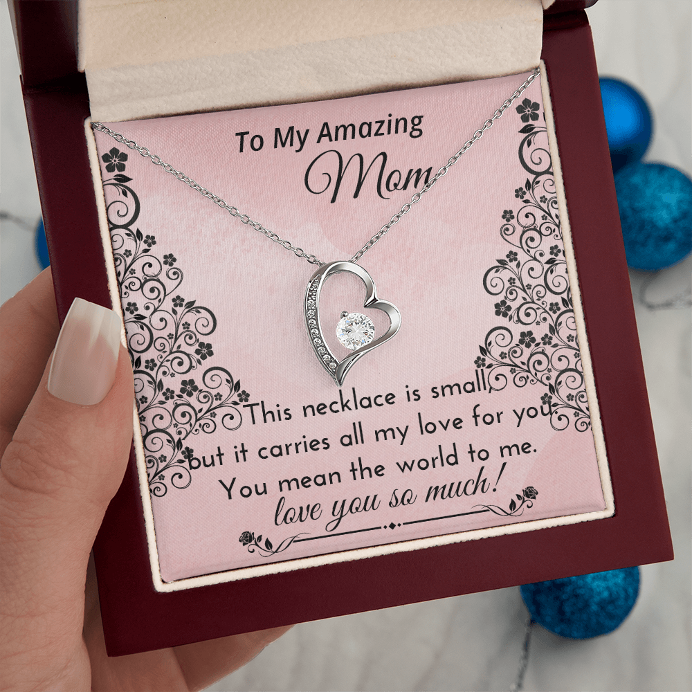 Sentimental Necklace for Mom – Beautiful Jewelry Gift with Heartfelt Message