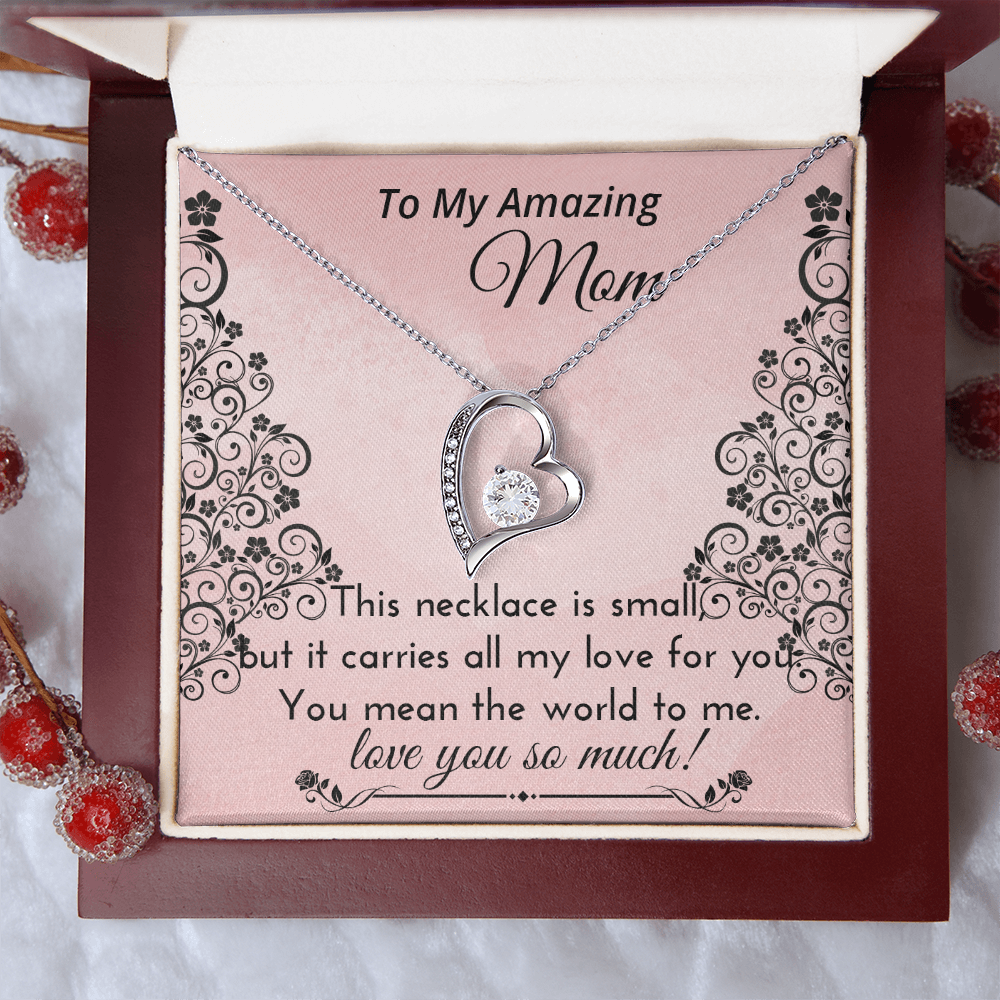 Sentimental Necklace for Mom – Beautiful Jewelry Gift with Heartfelt Message