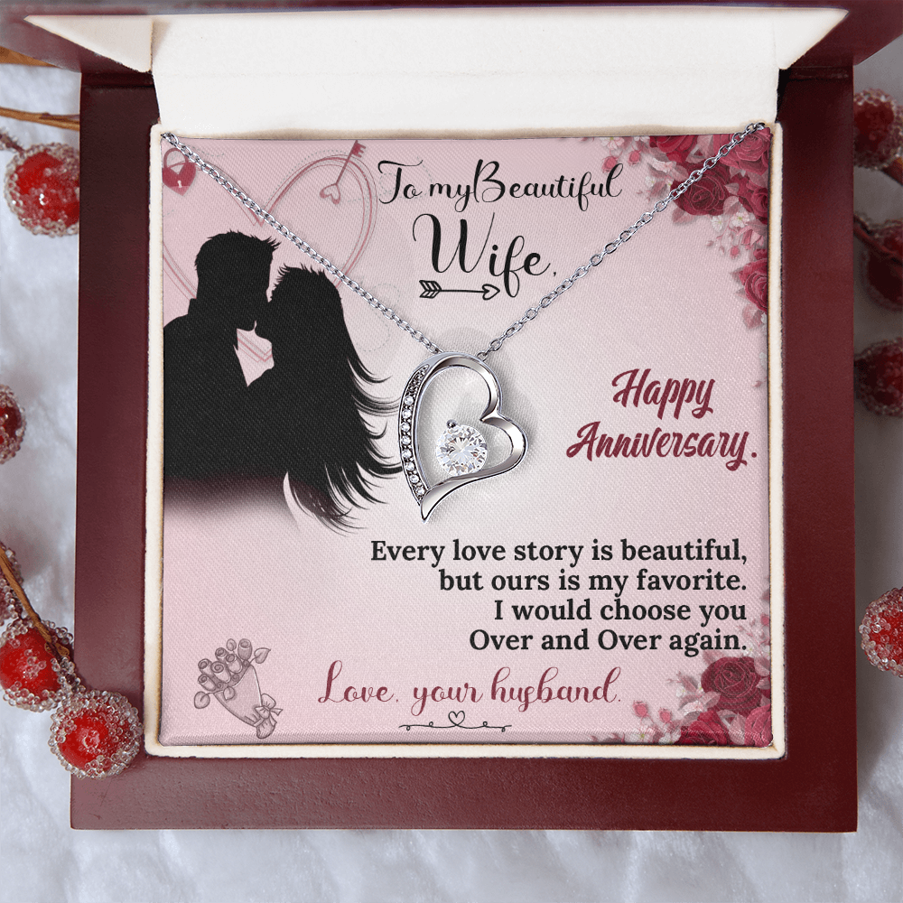 To My Wife Necklace – A romantic surprise that creates unforgettable memories