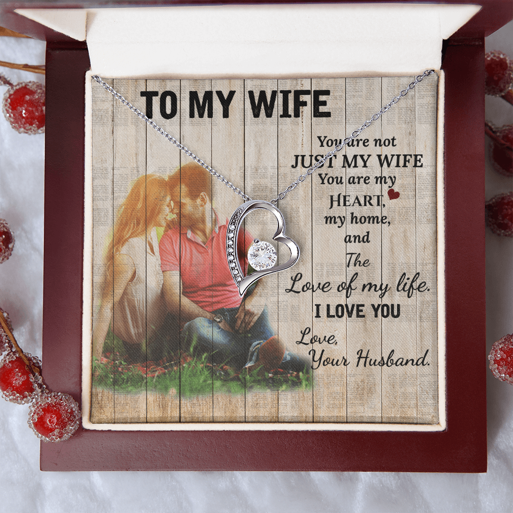 To My Wife Jewelry Gift – Perfect Anniversary Gift for Wife from Husband