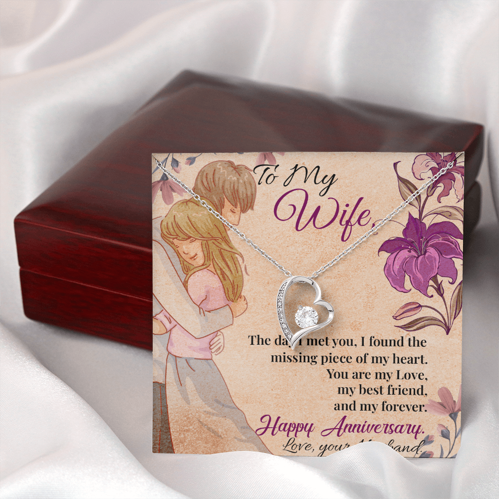 To My Wife Necklace – A timeless necklace for wife, she can wear every day.