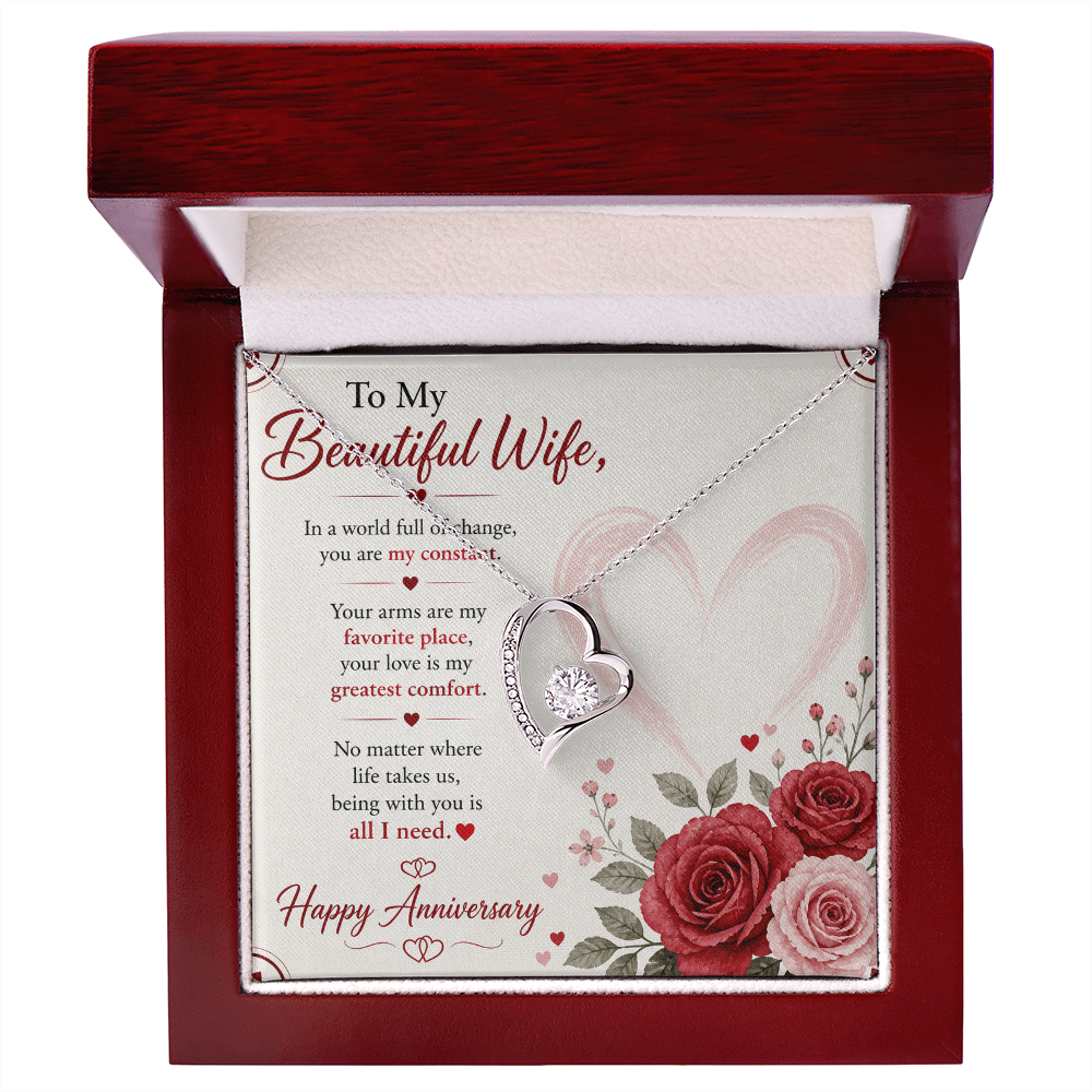 Romantic Jewelry Gift for Wife Anniversary Necklace