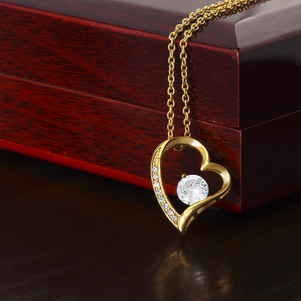 To My Wife Necklace – Anniversary Gift She Will Treasure Forever