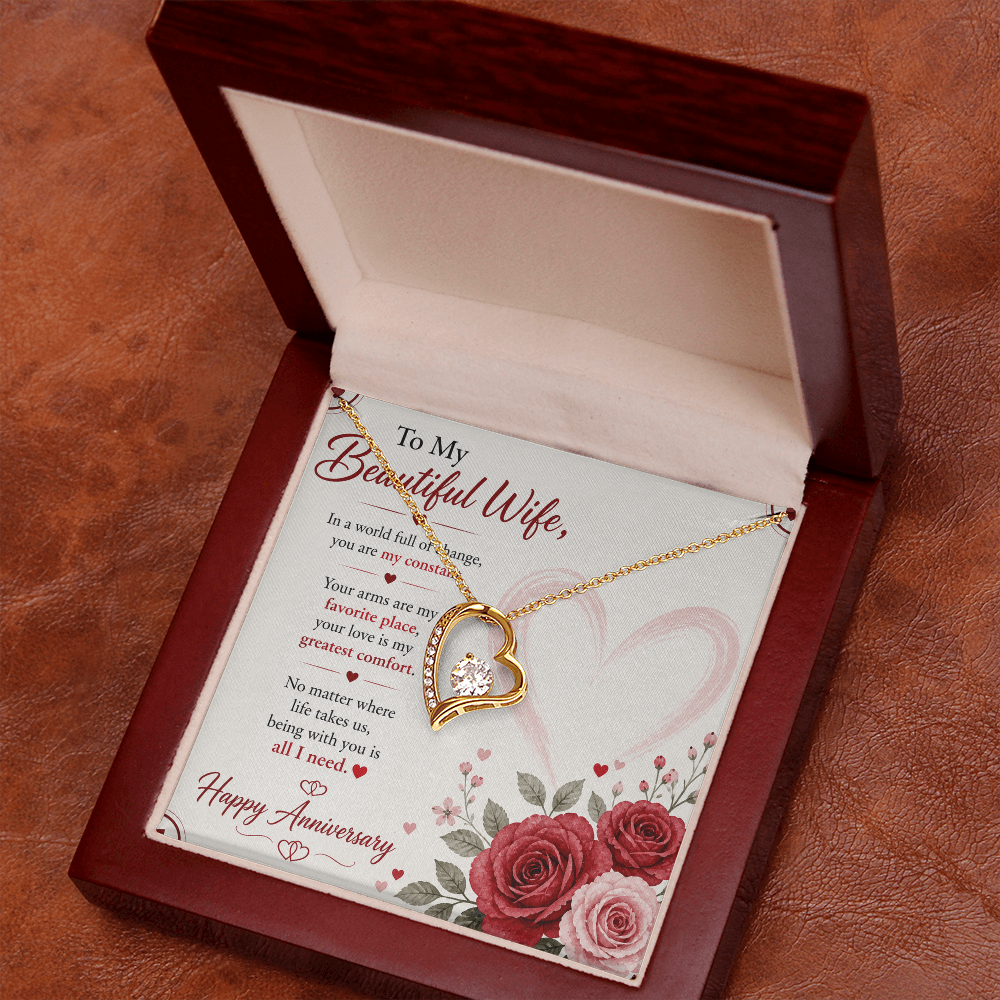 Romantic Jewelry Gift for Wife Anniversary Necklace