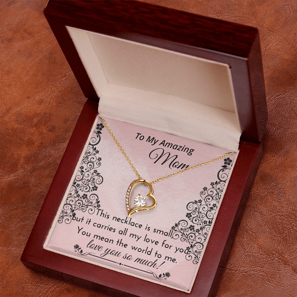 Sentimental Necklace for Mom – Beautiful Jewelry Gift with Heartfelt Message