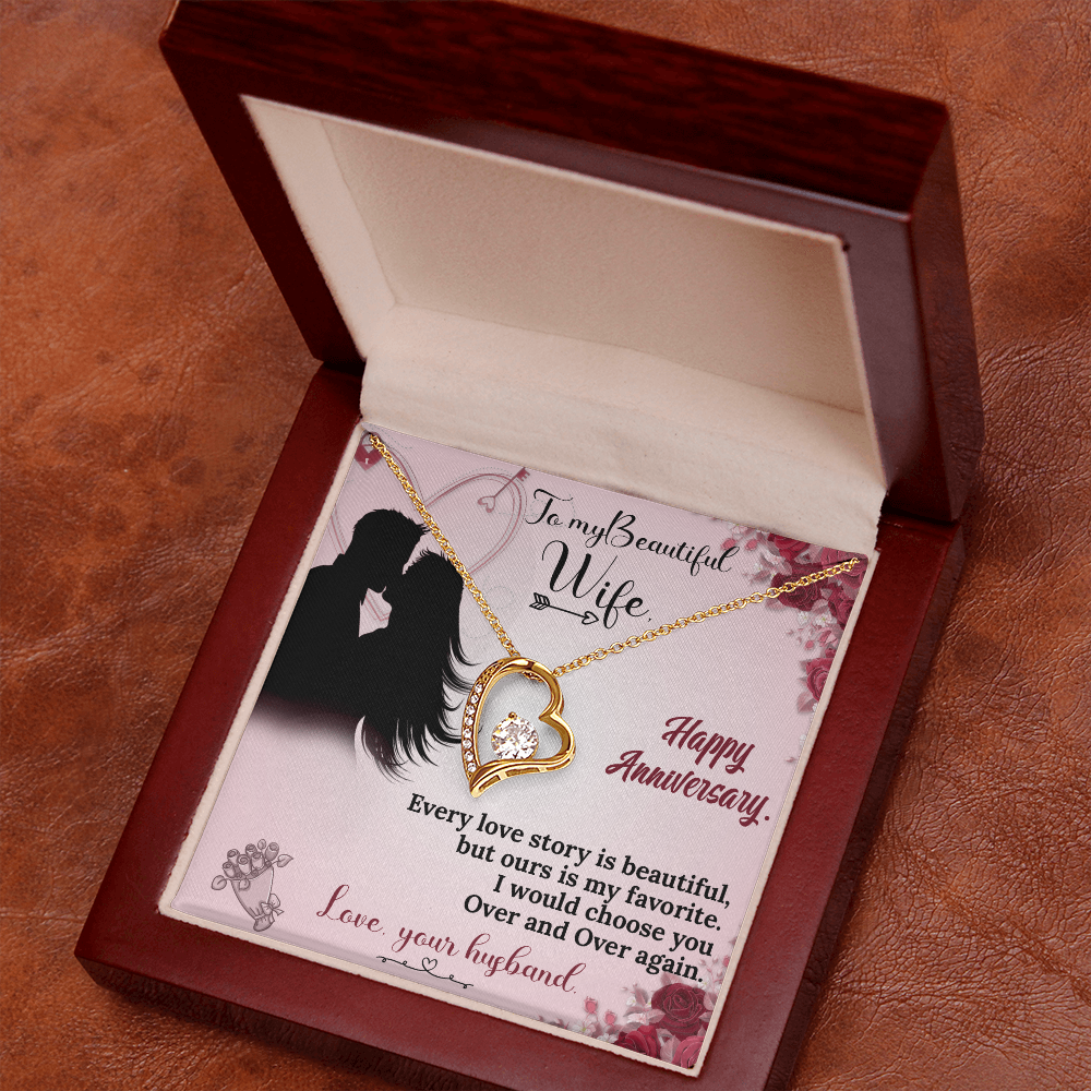 To My Wife Necklace – A romantic surprise that creates unforgettable memories