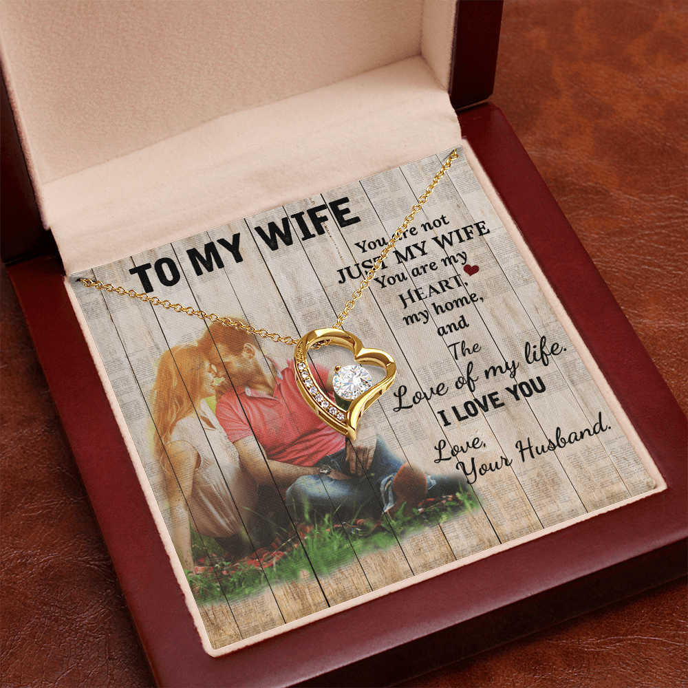 To My Wife Jewelry Gift – Perfect Anniversary Gift for Wife from Husband