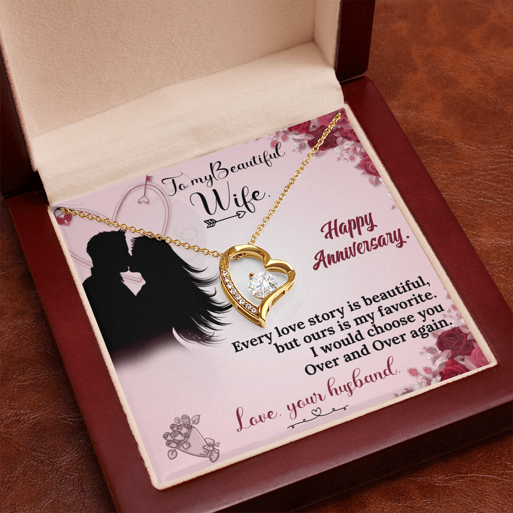 To My Wife Necklace – A romantic surprise that creates unforgettable memories