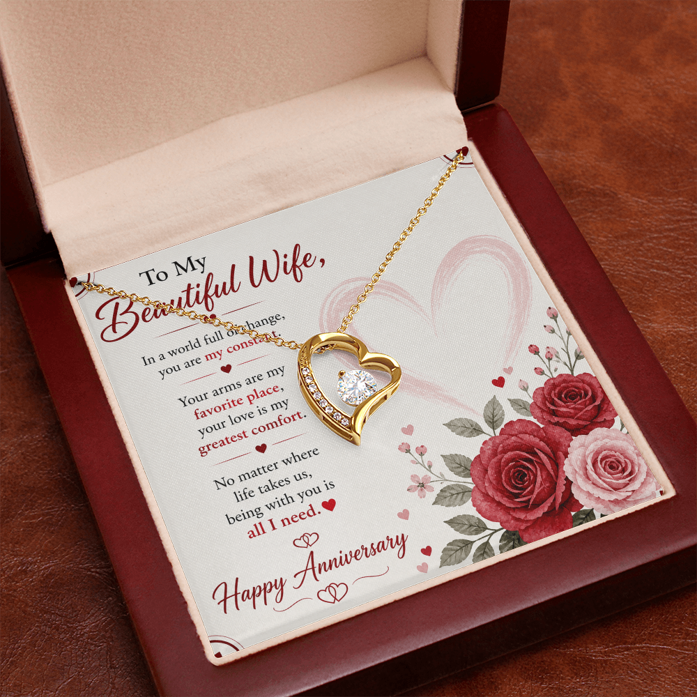 Romantic Jewelry Gift for Wife Anniversary Necklace