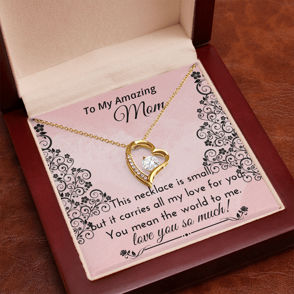 Sentimental Necklace for Mom – Beautiful Jewelry Gift with Heartfelt Message