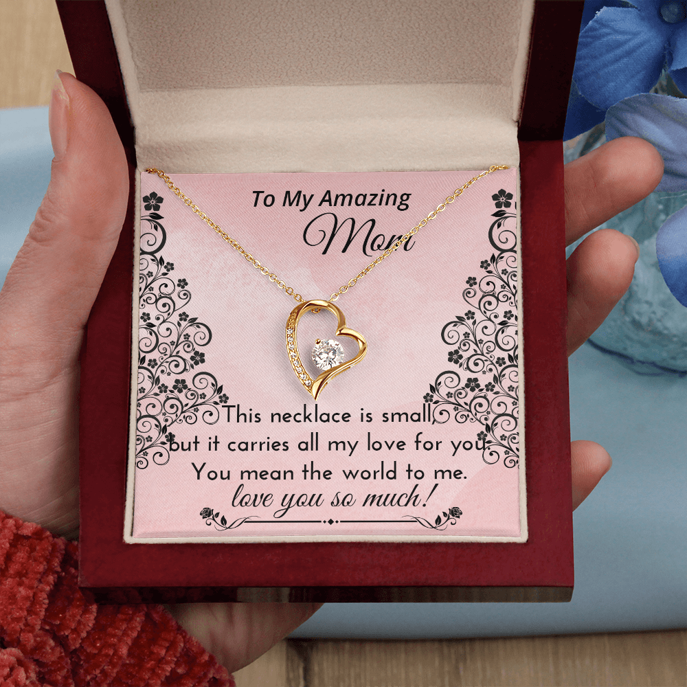 Sentimental Necklace for Mom – Beautiful Jewelry Gift with Heartfelt Message
