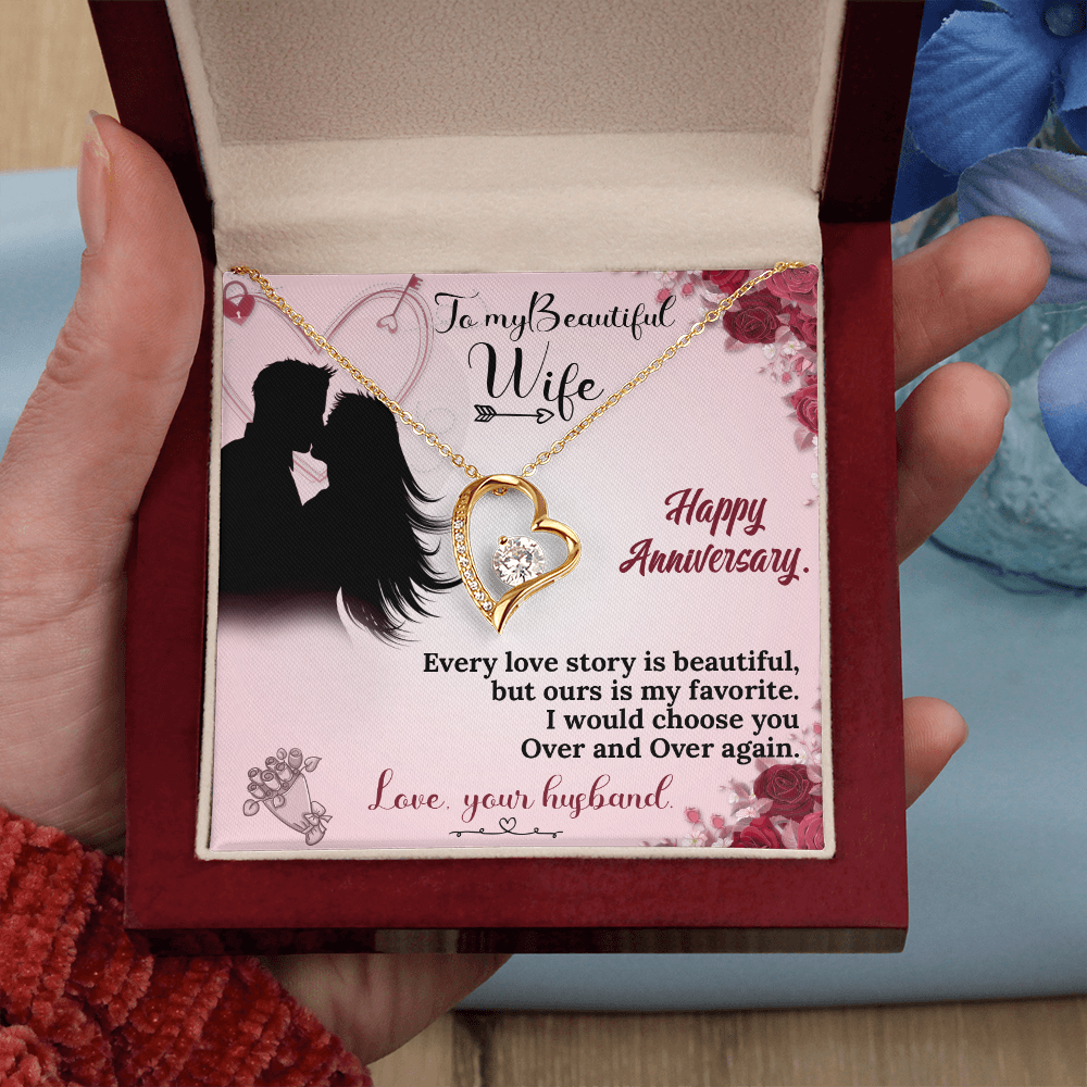 To My Wife Necklace – A romantic surprise that creates unforgettable memories