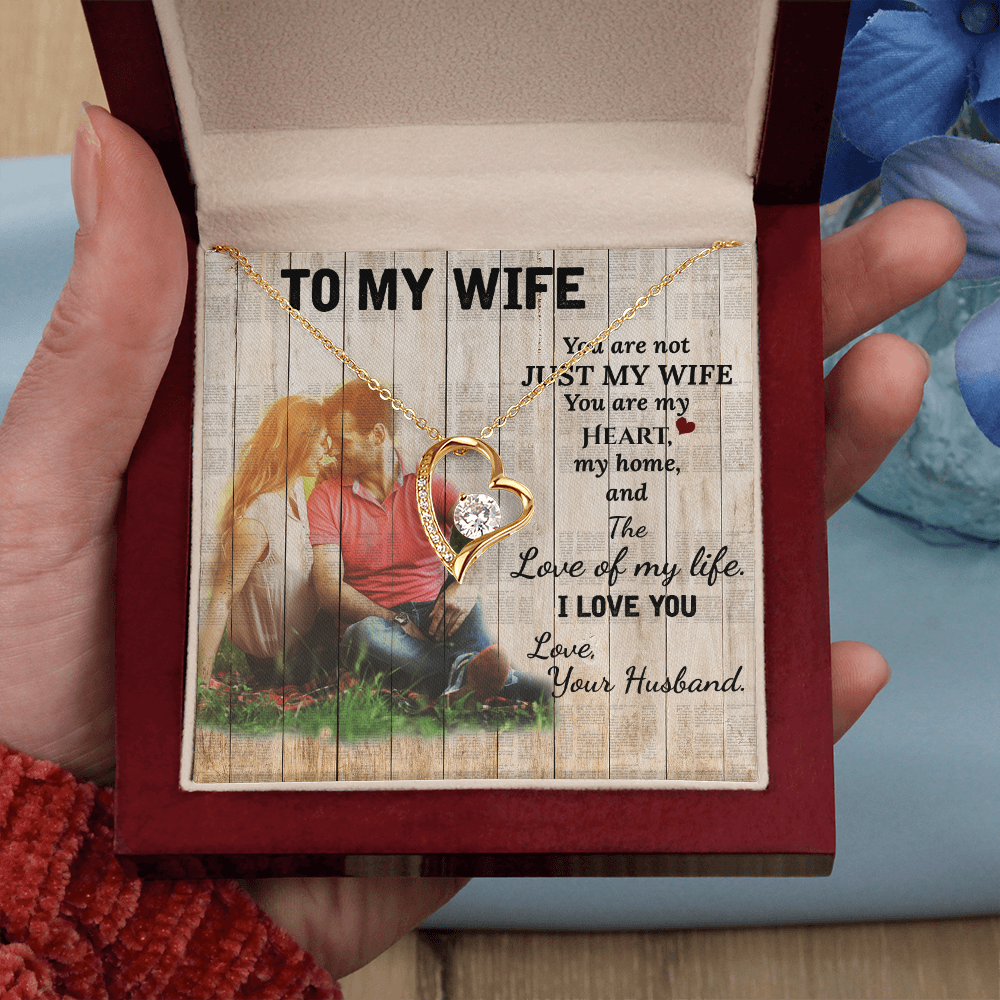 To My Wife Jewelry Gift – Perfect Anniversary Gift for Wife from Husband