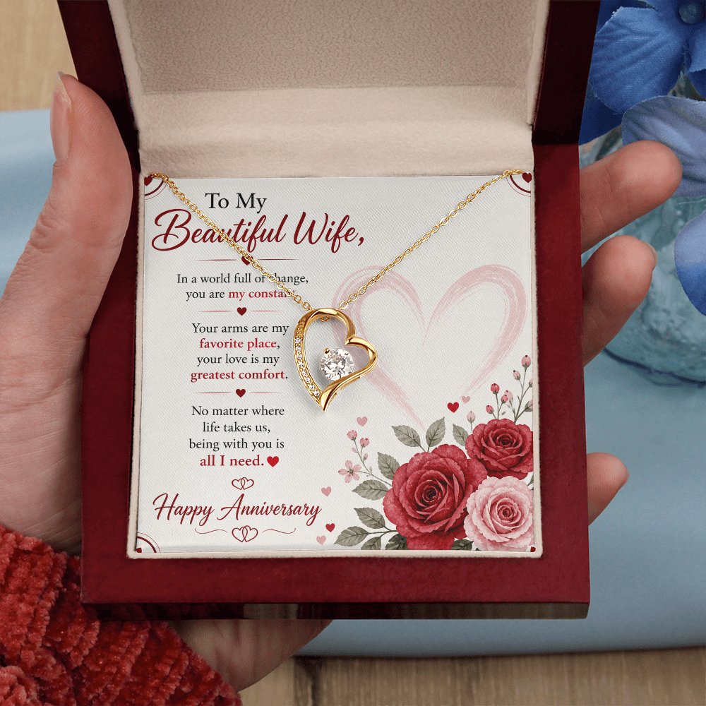Romantic Jewelry Gift for Wife Anniversary Necklace