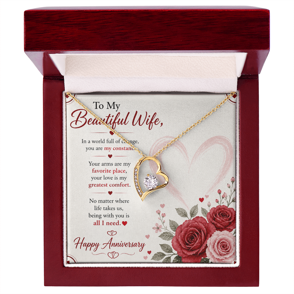 Romantic Jewelry Gift for Wife Anniversary Necklace
