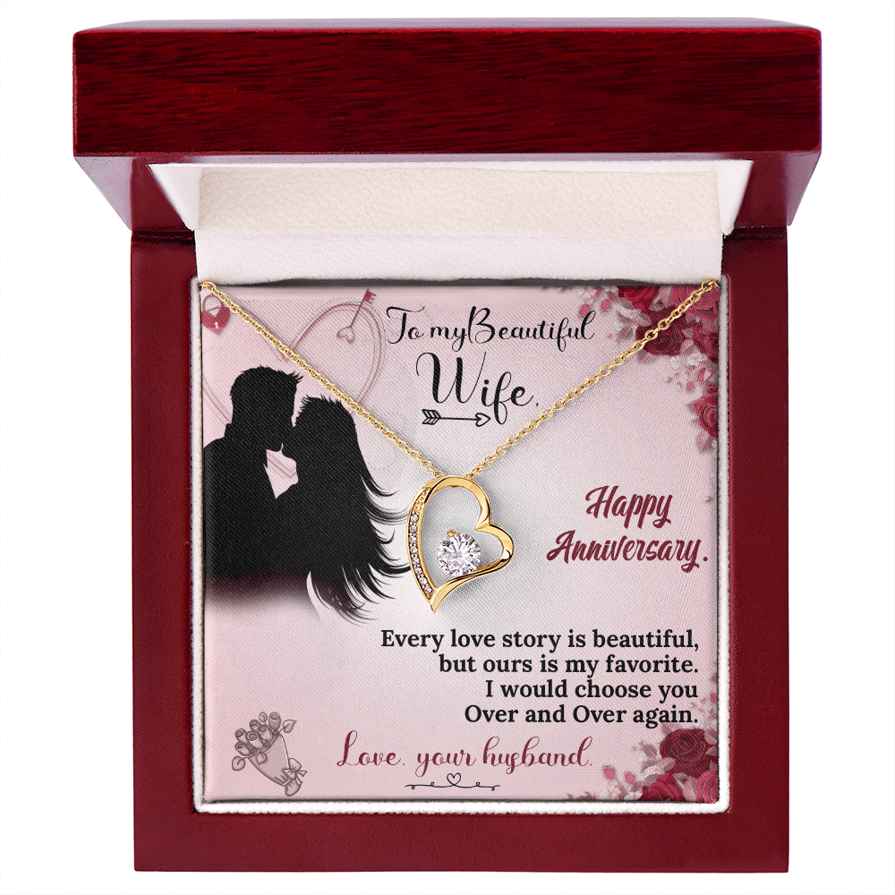 To My Wife Necklace – A romantic surprise that creates unforgettable memories