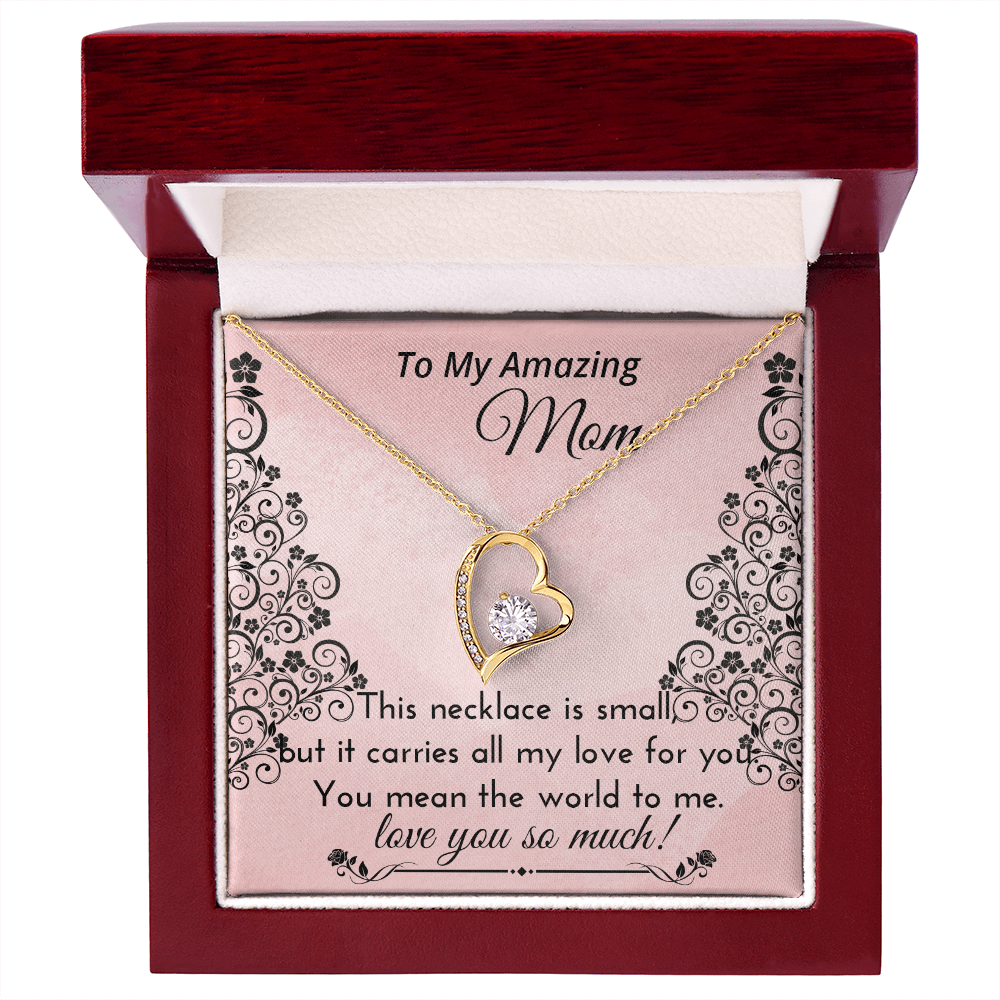 Sentimental Necklace for Mom – Beautiful Jewelry Gift with Heartfelt Message