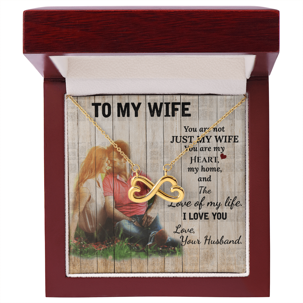 To My Wife Necklace – Meaningful Anniversary Gift for Wife from Husband
