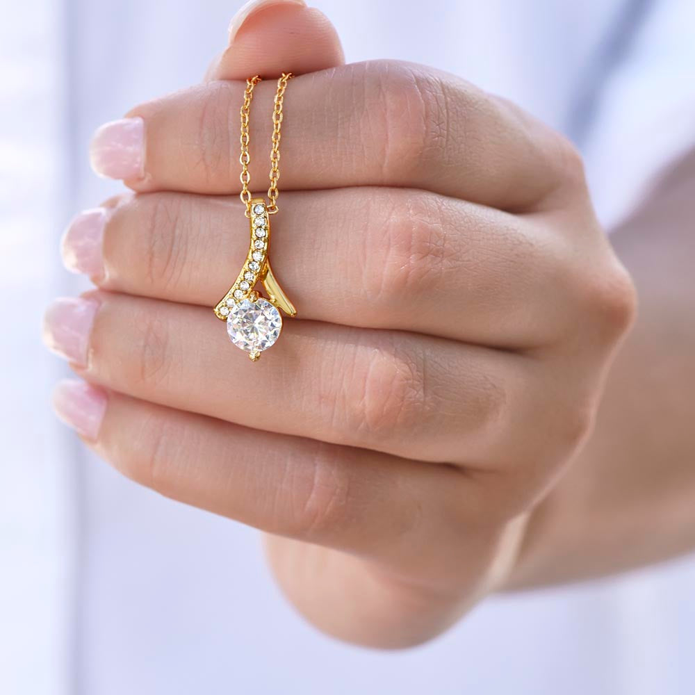 Gift for Mom Necklace – Sentimental Jewelry with Love Message Card