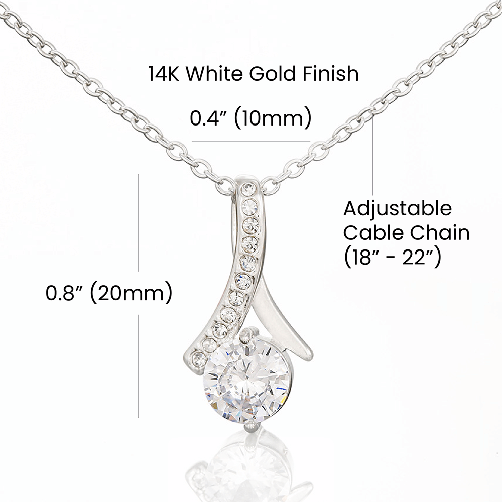 Gift for Mom Necklace – Sentimental Jewelry with Love Message Card