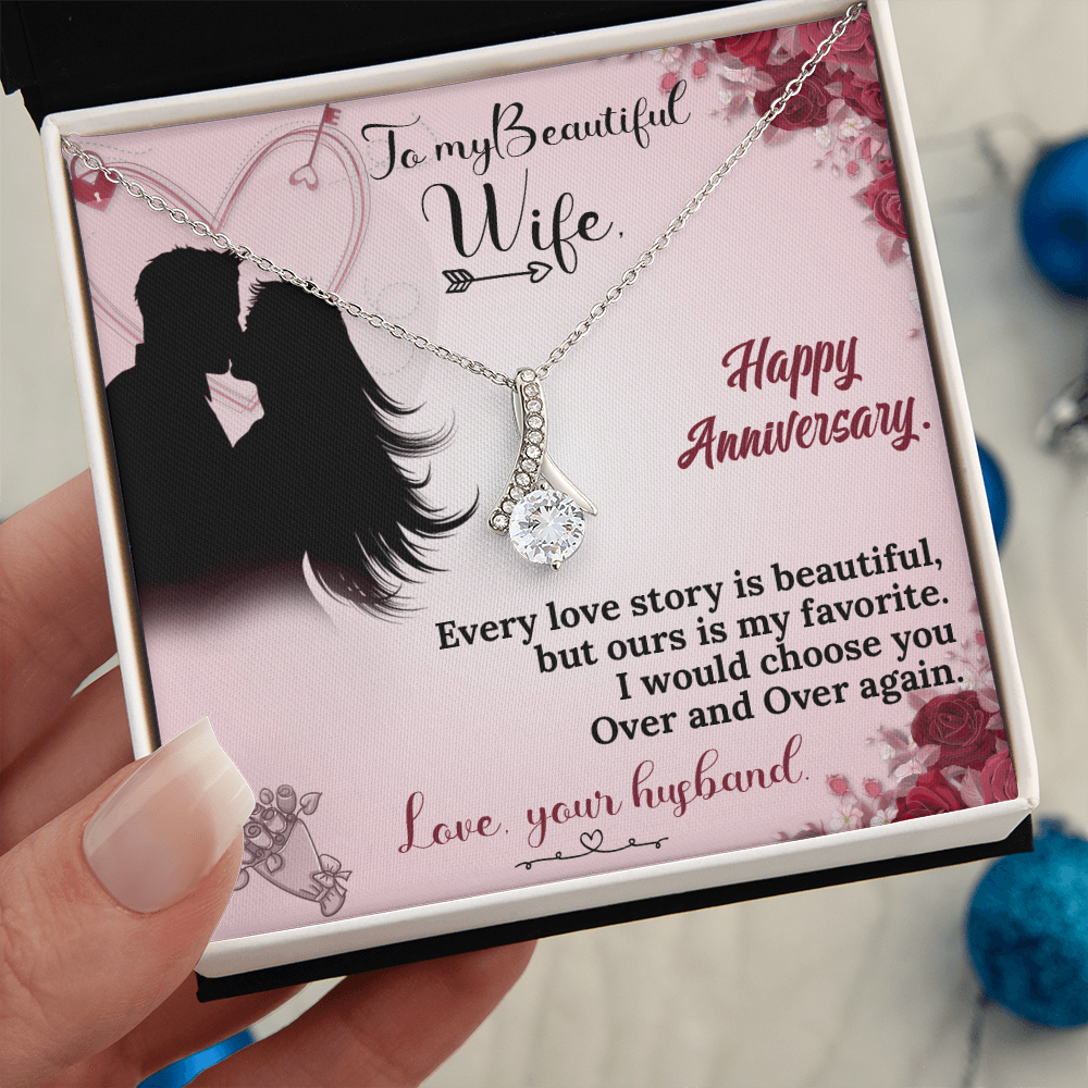 Anniversary Necklace for Wife – Romantic Gift for Wife from Husband