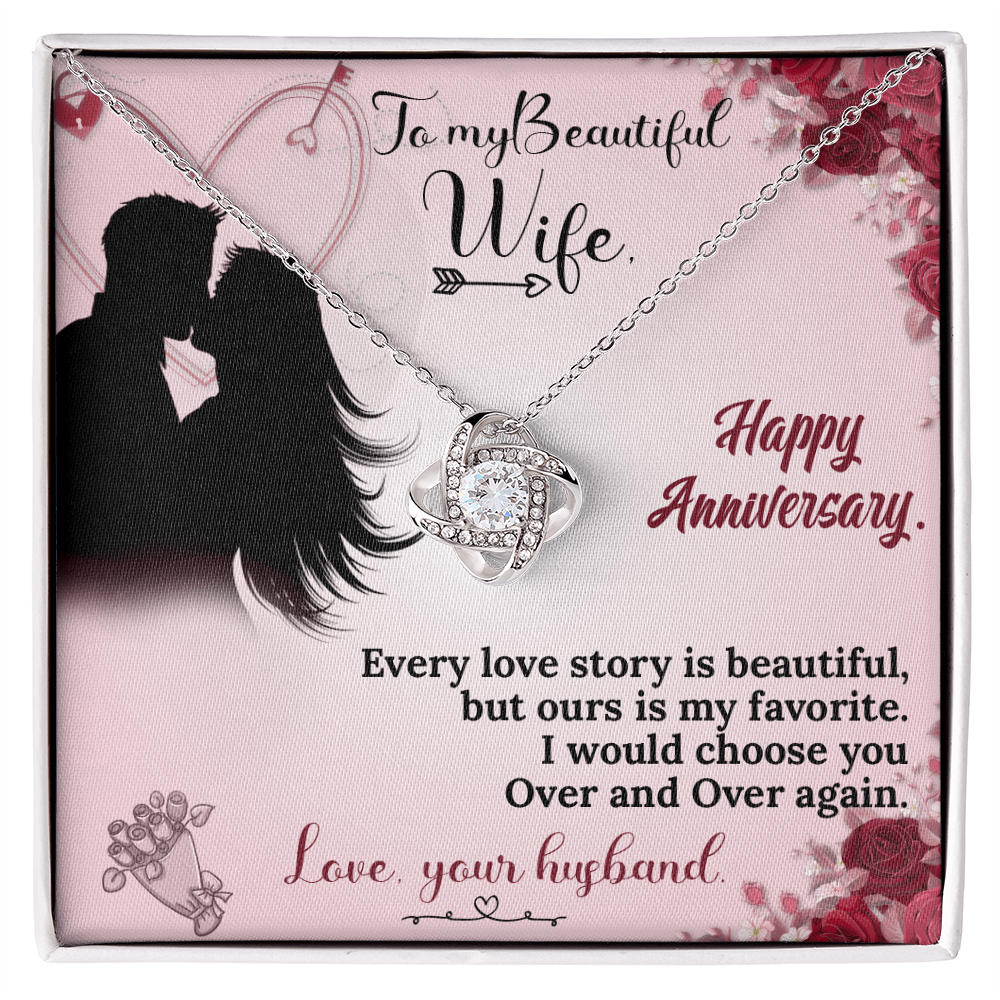 To My Wife Necklace – Heartfelt Gift That Will Make Her Cry