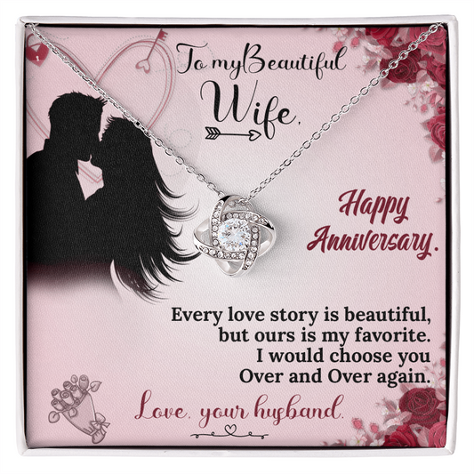 To My Wife Necklace – Heartfelt Gift That Will Make Her Cry