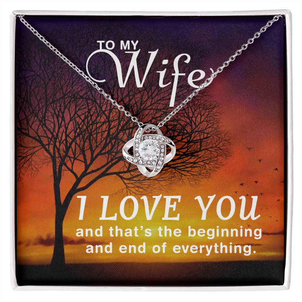 “My Love Begins and Ends With You”