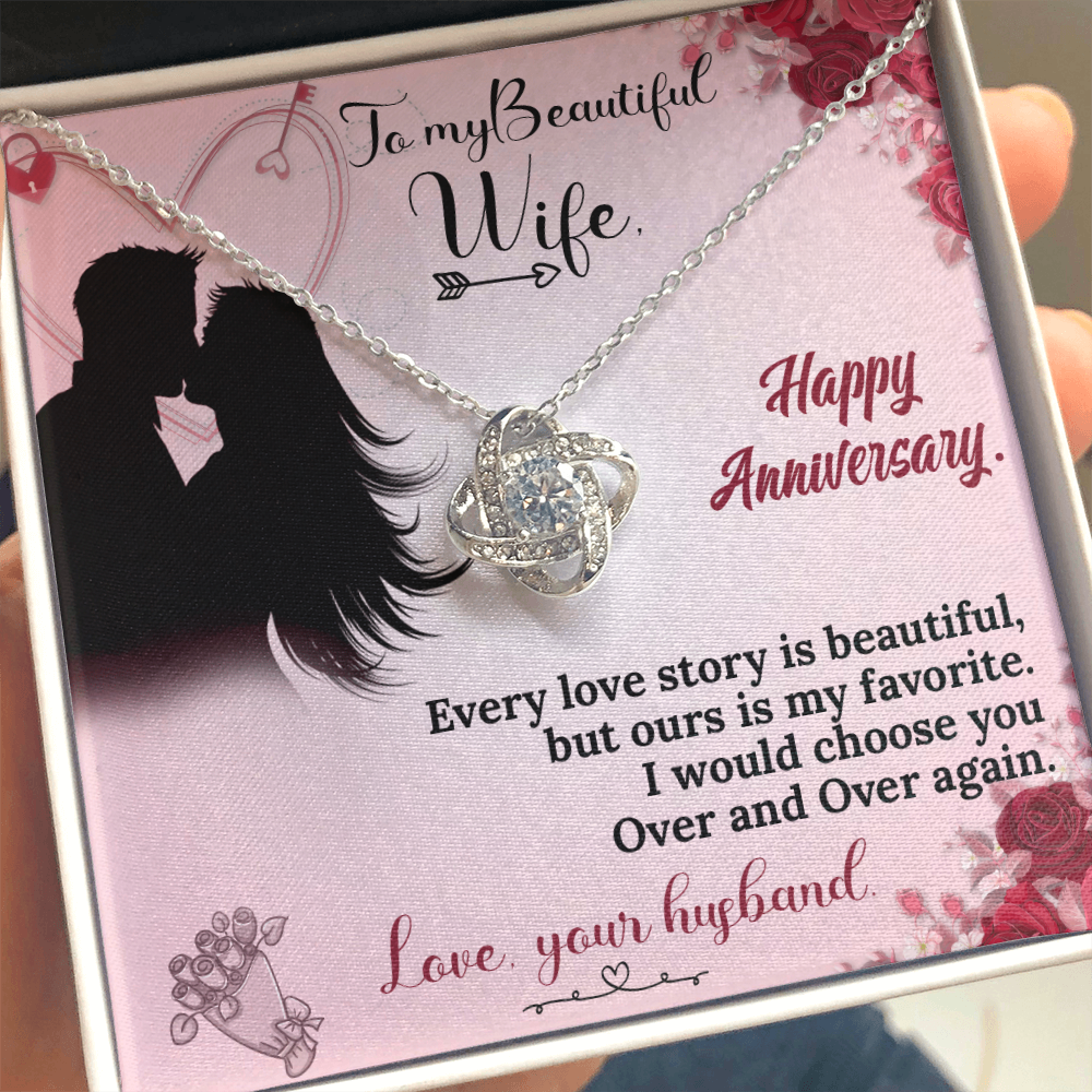 To My Wife Necklace – Heartfelt Gift That Will Make Her Cry