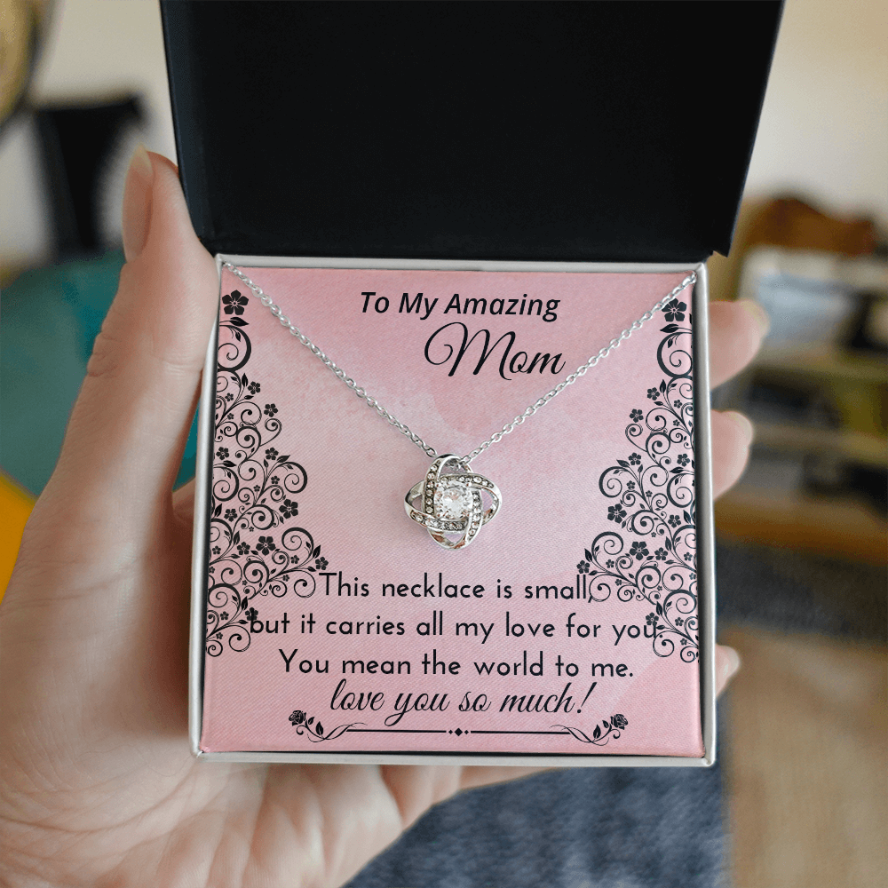 Mother's Day Jewelry Gift for Mom – Elegant Necklace with Emotional Message