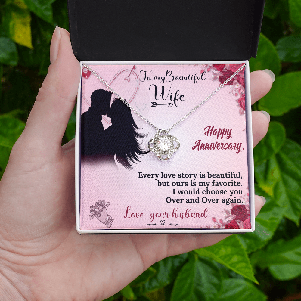 To My Wife Necklace – Heartfelt Gift That Will Make Her Cry