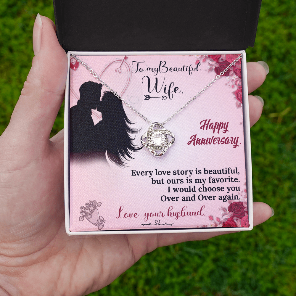 To My Wife Necklace – Heartfelt Gift That Will Make Her Cry