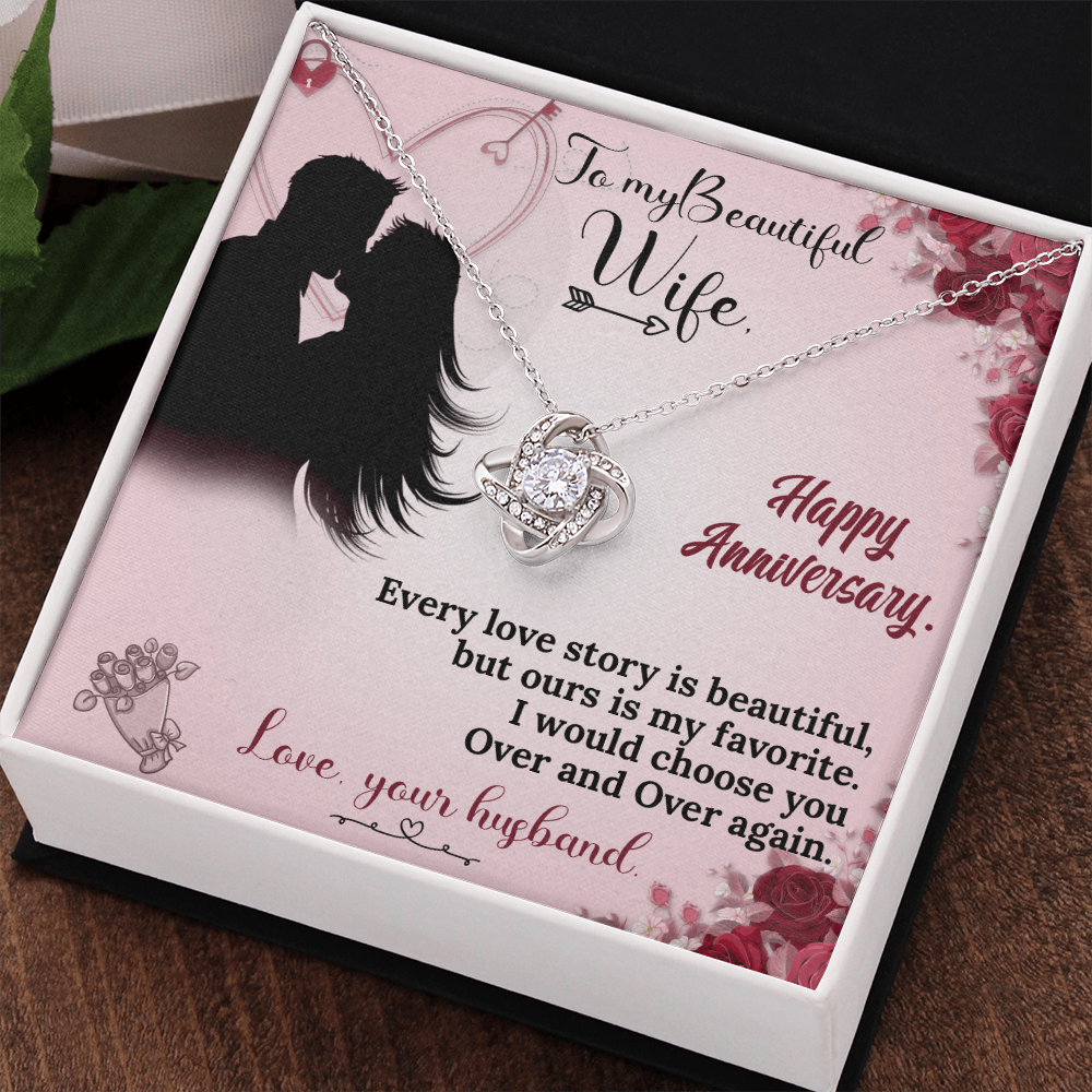 To My Wife Necklace – Heartfelt Gift That Will Make Her Cry