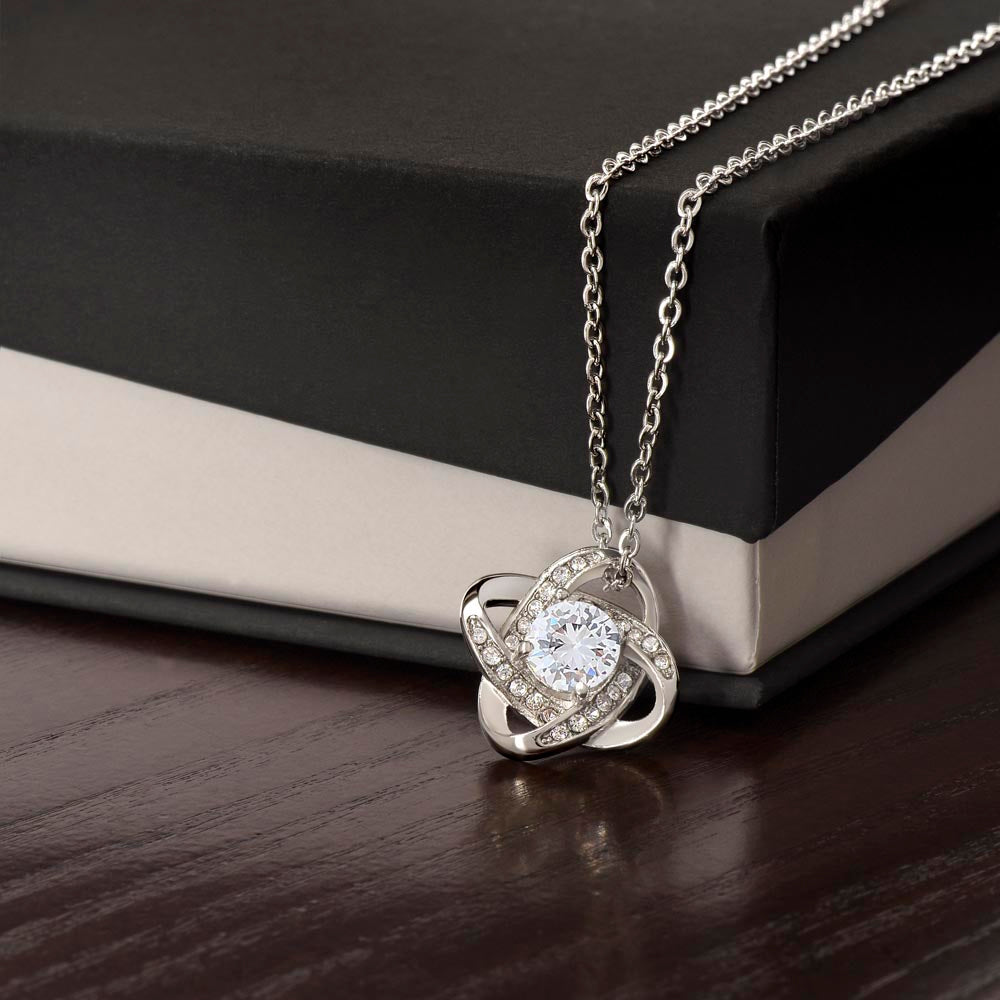 Anniversary Necklace Gift for Wife with Message Card