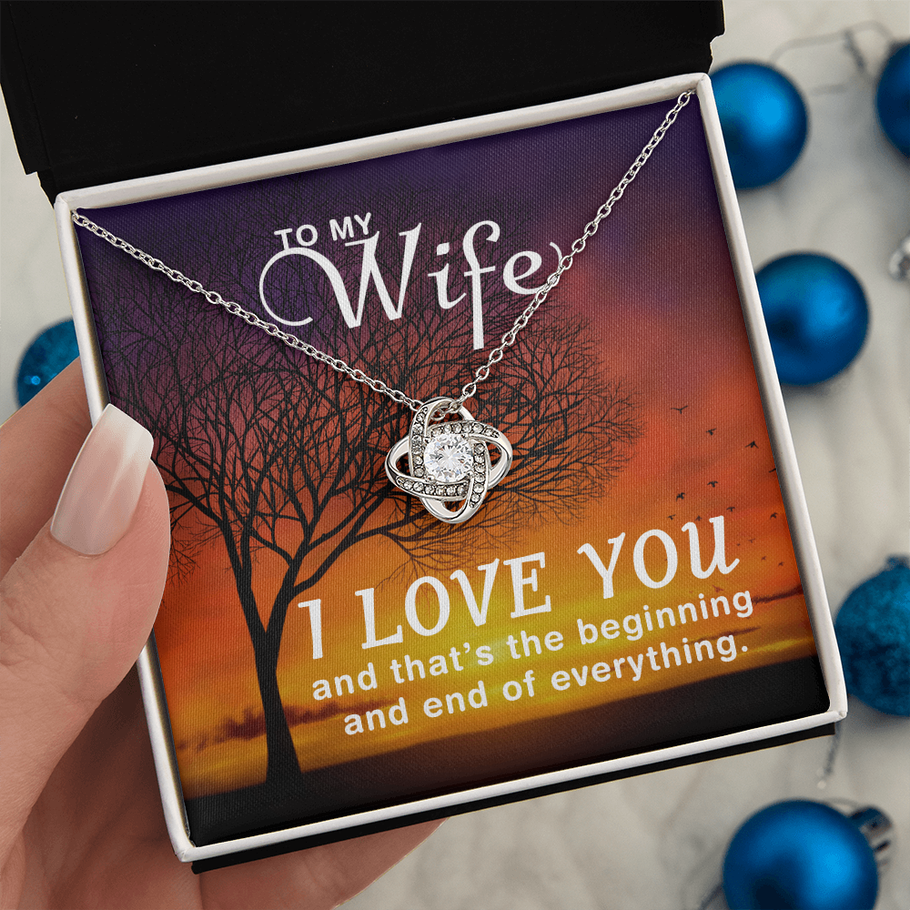 “My Love Begins and Ends With You”