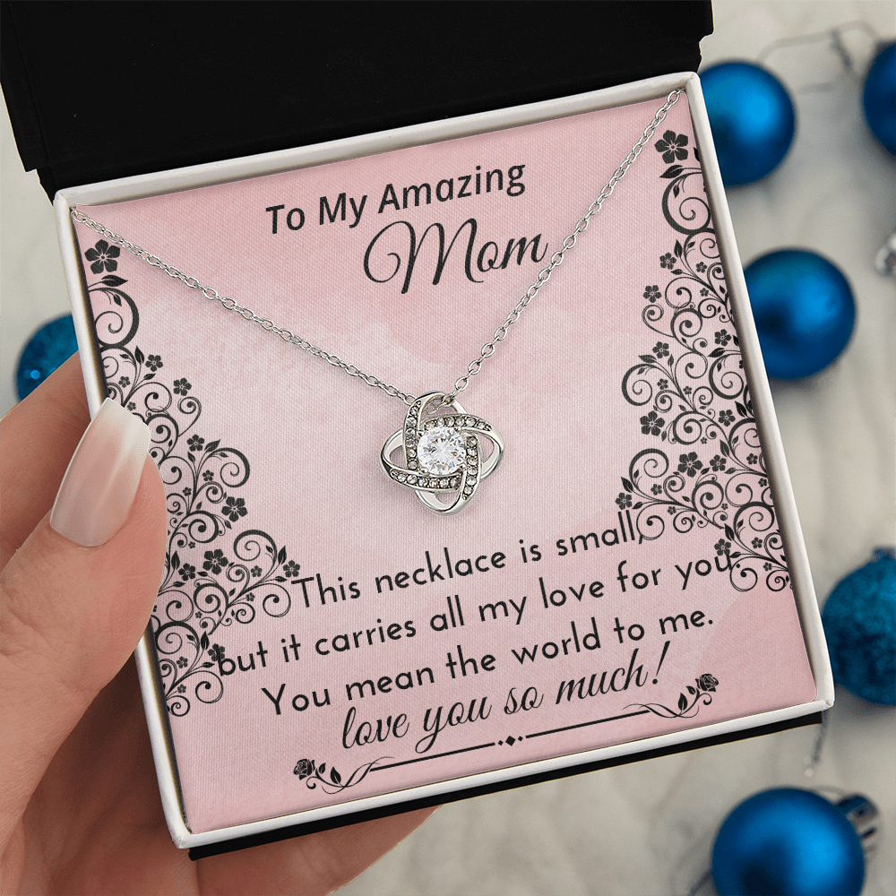 Mother's Day Jewelry Gift for Mom – Elegant Necklace with Emotional Message