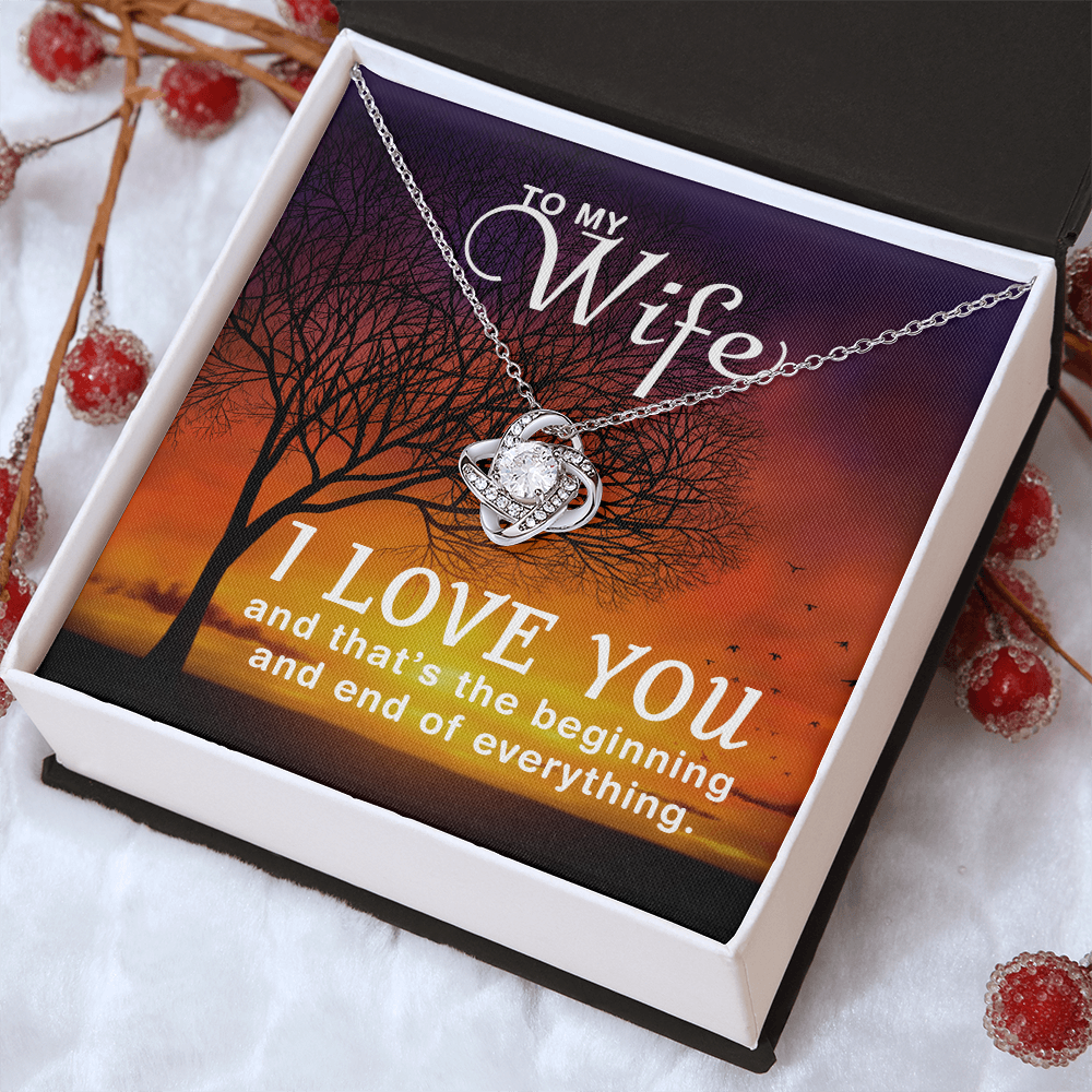 “My Love Begins and Ends With You”