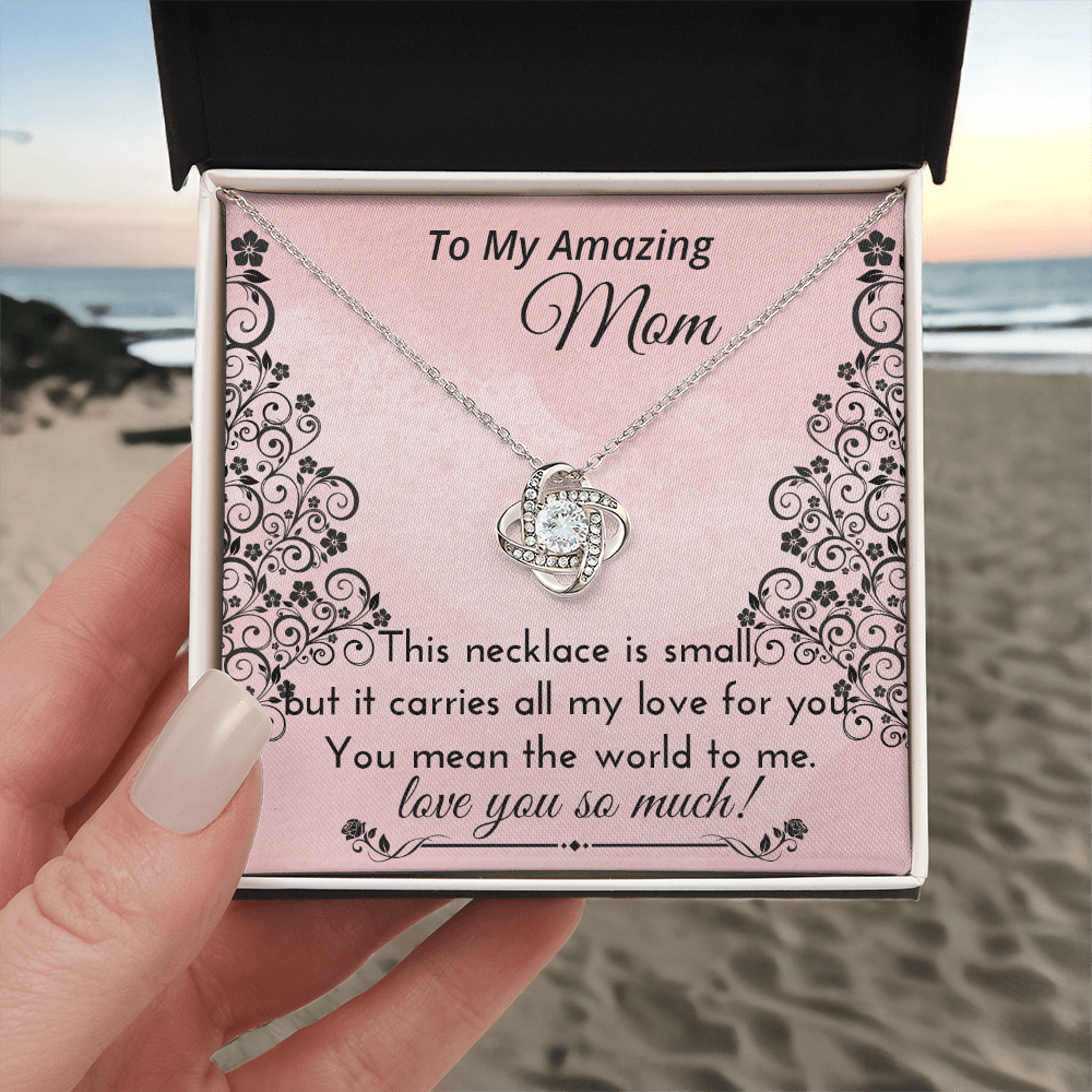 Mother's Day Jewelry Gift for Mom – Elegant Necklace with Emotional Message