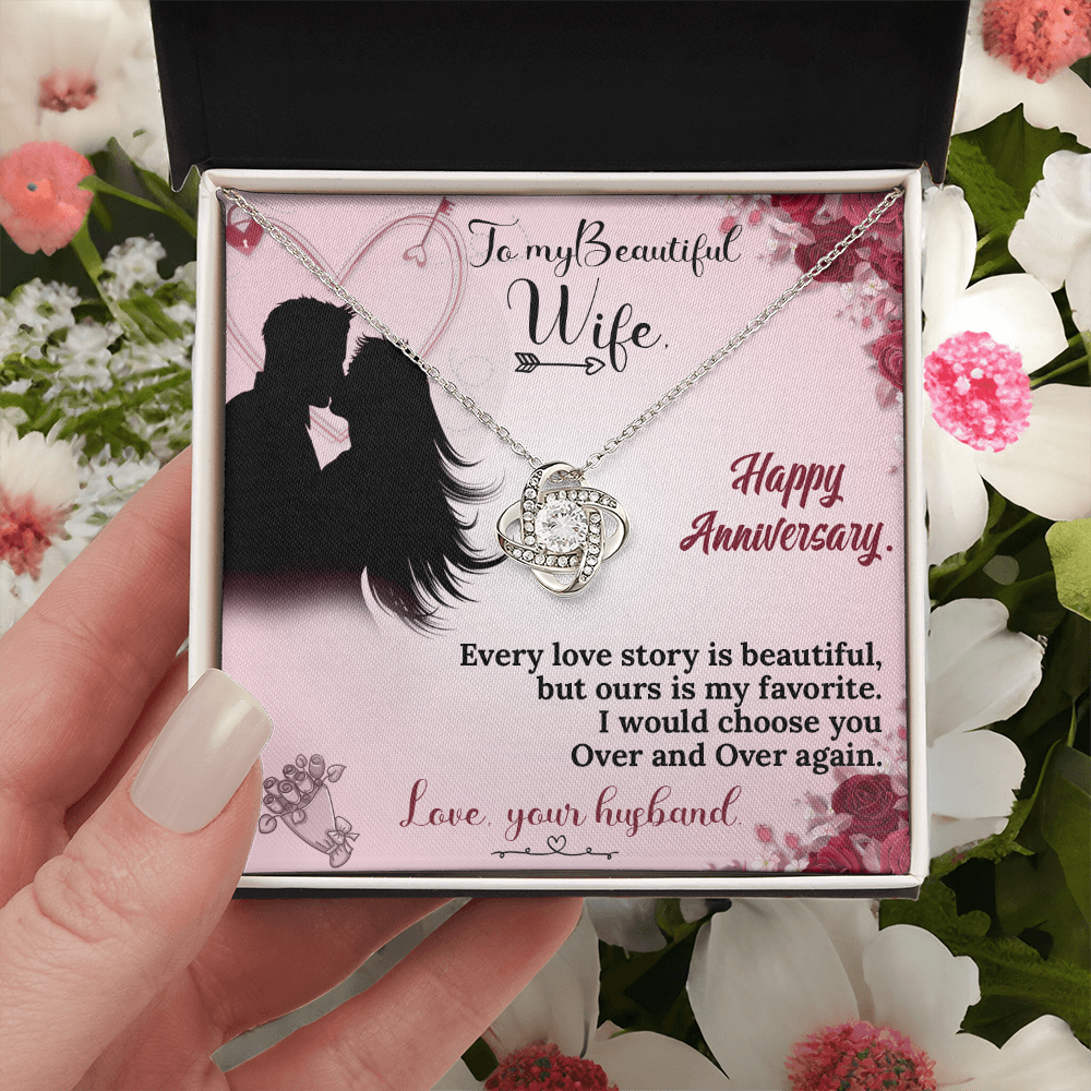 To My Wife Necklace – Heartfelt Gift That Will Make Her Cry