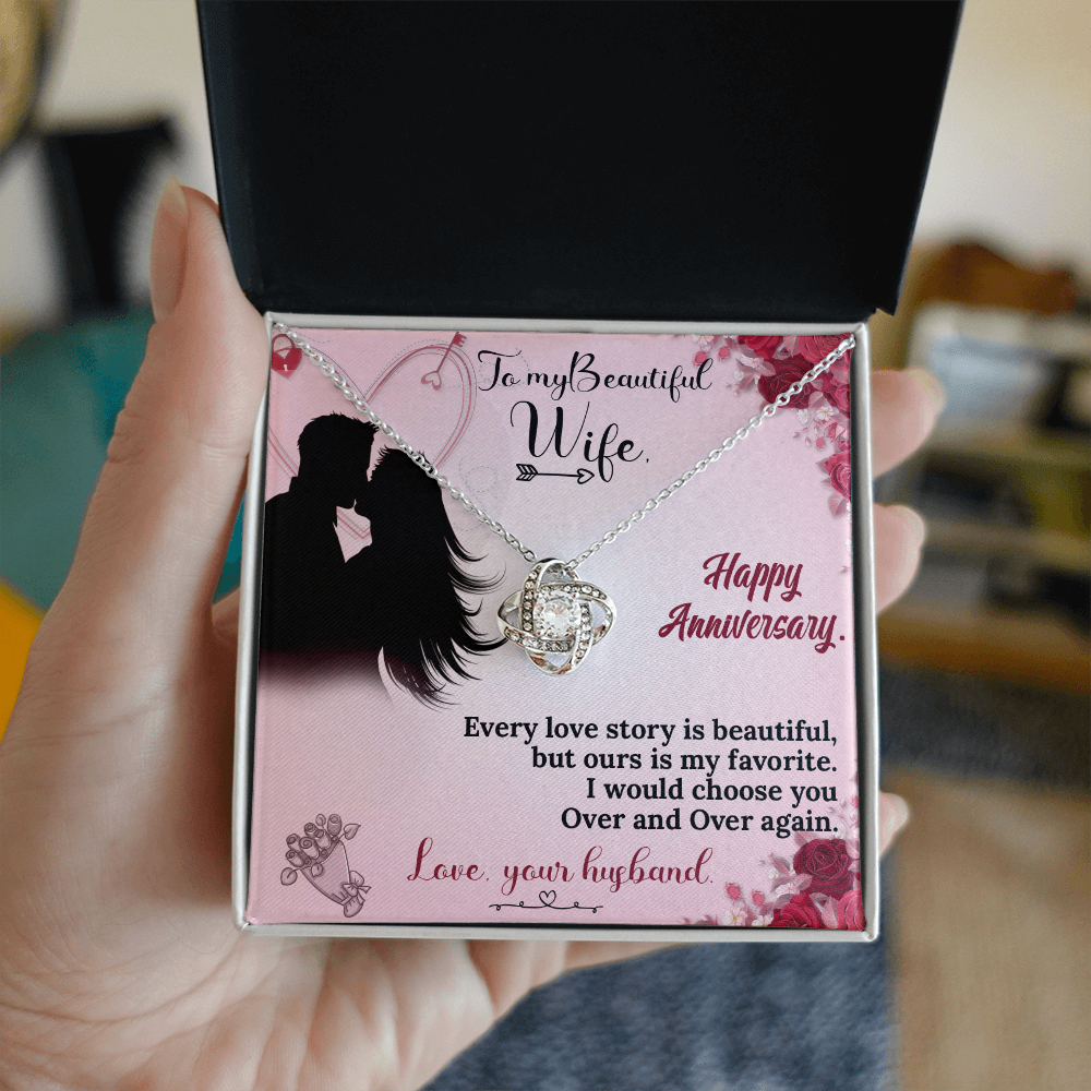 To My Wife Necklace – Heartfelt Gift That Will Make Her Cry