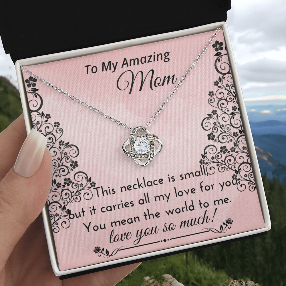 Mother's Day Jewelry Gift for Mom – Elegant Necklace with Emotional Message