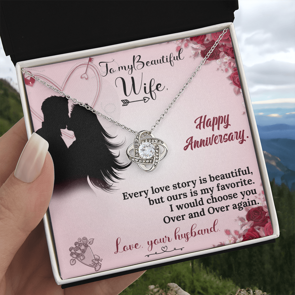 To My Wife Necklace – Heartfelt Gift That Will Make Her Cry
