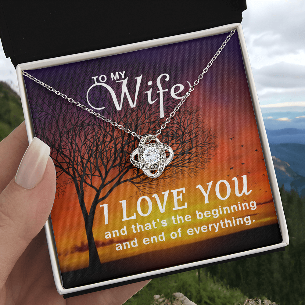 “My Love Begins and Ends With You”