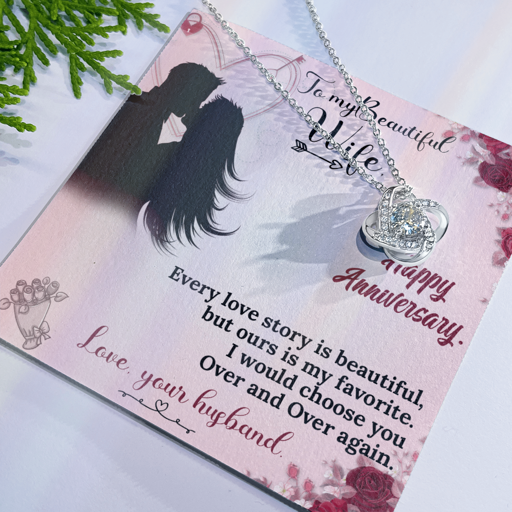 To My Wife Necklace – Heartfelt Gift That Will Make Her Cry