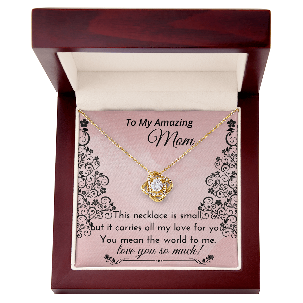 Mother's Day Jewelry Gift for Mom – Elegant Necklace with Emotional Message