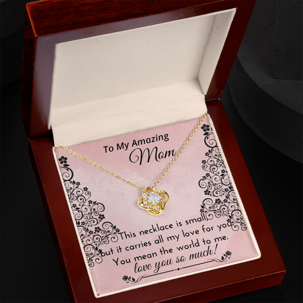 Mother's Day Jewelry Gift for Mom – Elegant Necklace with Emotional Message